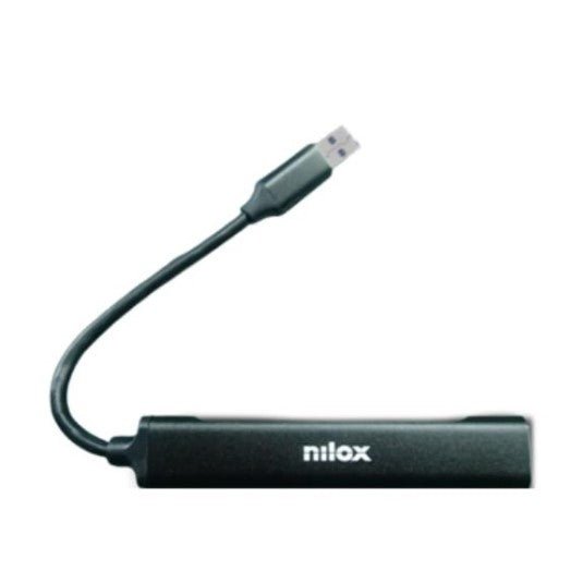 Nilox - HUB USB 4 PORTE USB 1X3.0+3X2.0