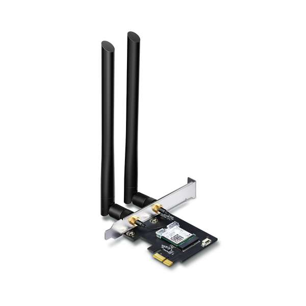 TP-Link Adaptador AC1200 Wi-Fi Bluetooth 4.2 PCIe - 2 Antenas Externas 1 pieza(s)