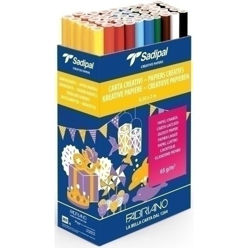 Sadipal - PAPEL CHAROL SADIPAL ROLLO 05 x2 m. E.50