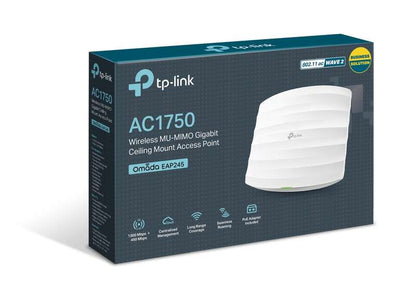 TP-Link - EAP245 punto de acceso inalámbrico 1300 Mbit/s Blanco Energía sobre Ethernet (PoE)