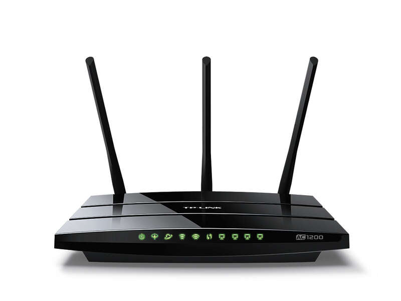 TP-Link Modem Router VDSL/ADSL Inalambrico AC1200 - Tecnologia Beamforming  - Puerto USB - 3 Antenas Desmontables 1 pieza(s)