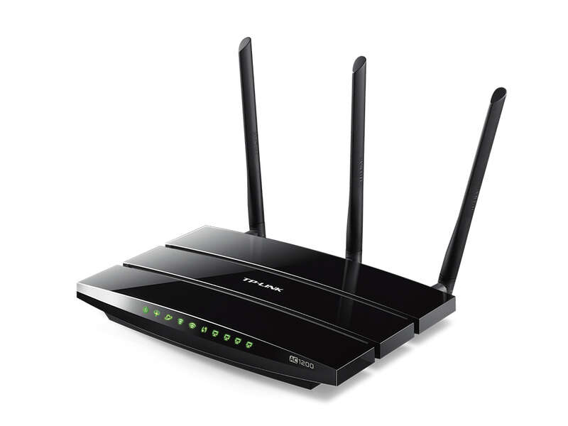 TP-Link Modem Router VDSL/ADSL Inalambrico AC1200 - Tecnologia Beamforming  - Puerto USB - 3 Antenas Desmontables 1 pieza(s)