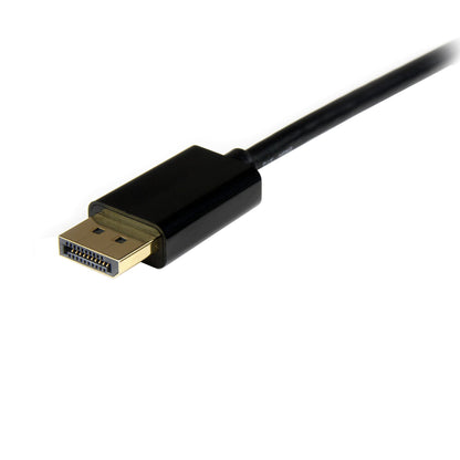 StarTech.com - Cable de 3m Mini DisplayPort a DisplayPort 1.2 - Cable Adaptador Mini DisplayPort a DisplayPort 4K x 2K UHD - Cable para Monitor Mini DP a DP