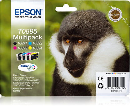 Epson Monkey Multipack T0895 4 colores