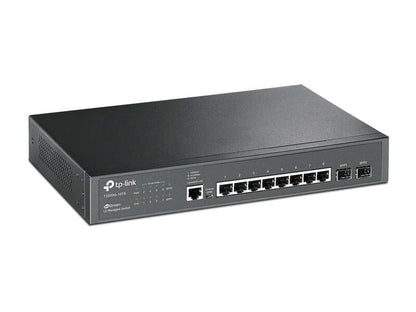 TP-Link - JetStream TL-SG3210 switch Gestionado L2/L3 Gigabit Ethernet (10/100/1000) 1U Negro