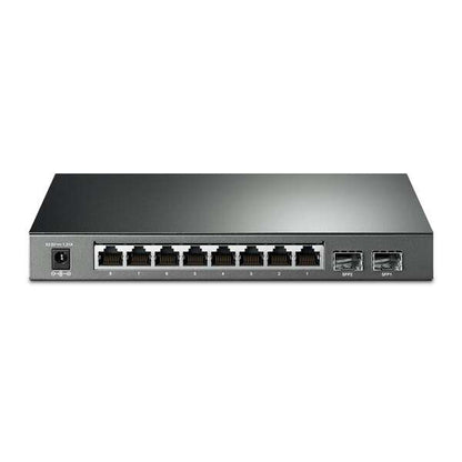 TP-Link JetStream Smart Switch - 8 Puertos Gigabit PoE con 2 Ranuras SFP 1 pieza(s)