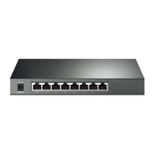 TP-Link - JetStream TL-SG2008 switch Gestionado L2/L2+ Gigabit Ethernet (10/100/1000) Negro