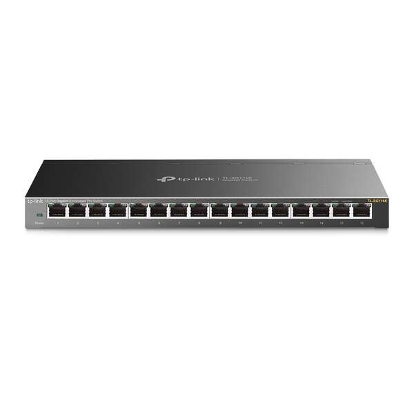 TP-Link Switch de 16 Puertos Gigabit - No Gestionable Pro - Plug & Play - Tecnologia Verde 1 pieza(s)