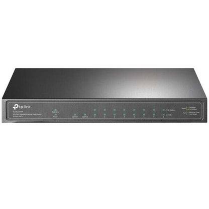 TP-Link - TL-SG1210P switch No administrado Gigabit Ethernet (10/100/1000) Energía sobre Ethernet (PoE) Gris