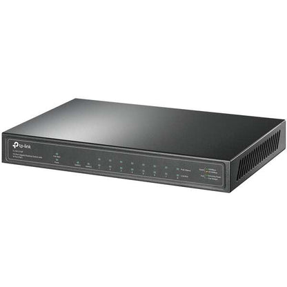 TP-Link - TL-SG1210P switch No administrado Gigabit Ethernet (10/100/1000) Energía sobre Ethernet (PoE) Gris