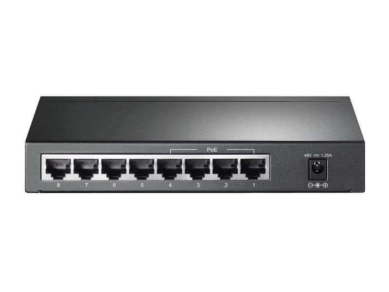 TP-Link Switch de Sobremesa - 8 Puertos Gigabit con 4 Puertos PoE 1 pieza(s)