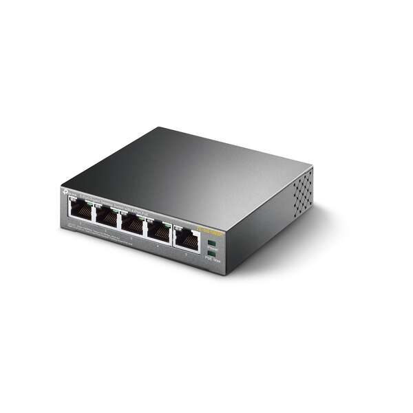 TP-Link Switch de Sobremesa - 5 Puertos Gigabit con 4 Puertos PoE 1 pieza(s)