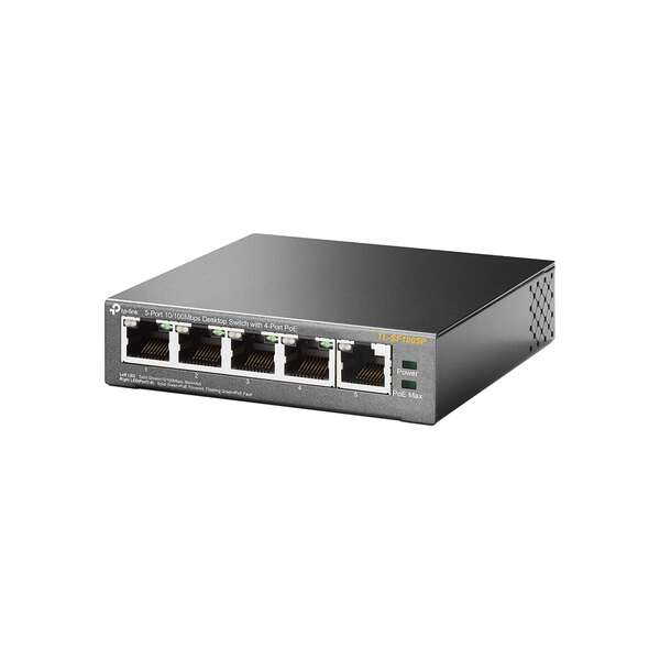 TP-Link Switch de Sobremesa - 5 Puertos a 10/100 Mbps PoE 1 pieza(s)