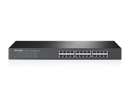 TP-Link Switch para Bastidor - 24 Puertos a 10/100 Mbps - Tecnologia Verde 1 pieza(s)