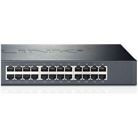 TP-Link Switch para Bastidor - 24 Puertos a 10/100 Mbps - Tecnologia Verde 1 pieza(s)