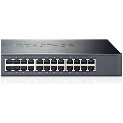 TP-Link Switch para Bastidor - 24 Puertos a 10/100 Mbps - Tecnologia Verde 1 pieza(s)