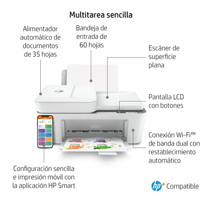 HP DeskJet Impresora multifunción 4120e