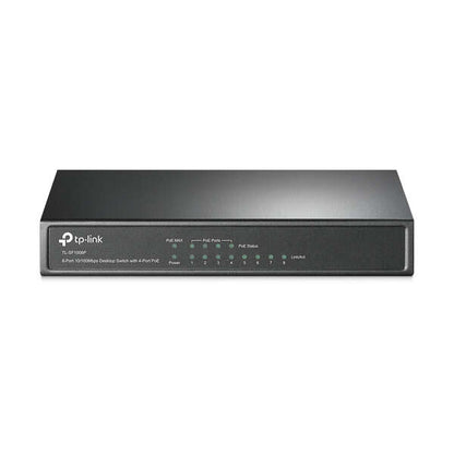 TP-Link - TL-SF1008P switch No administrado Fast Ethernet (10/100) Energía sobre Ethernet (PoE) Oliva