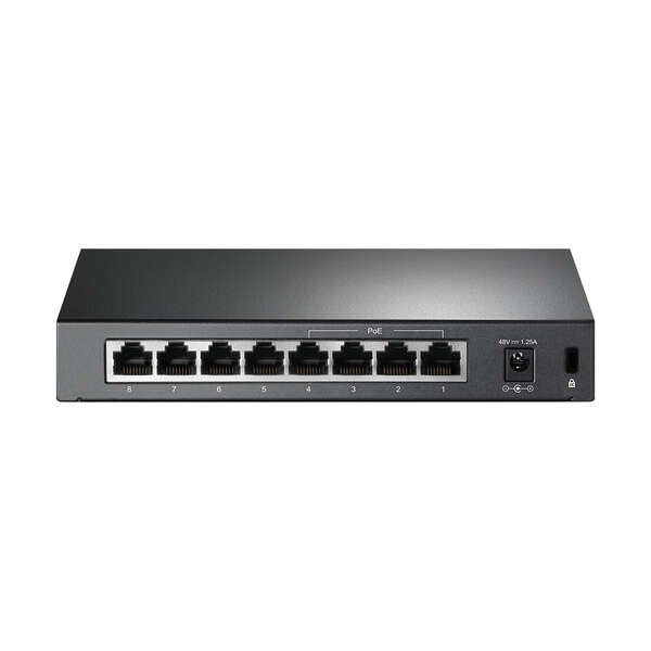 TP-Link - TL-SF1008P switch No administrado Fast Ethernet (10/100) Energía sobre Ethernet (PoE) Oliva