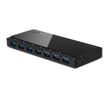 TP-Link - UH700 hub de interfaz USB 3.2 Gen 1 (3.1 Gen 1) Micro-B 5000 Mbit/s Negro