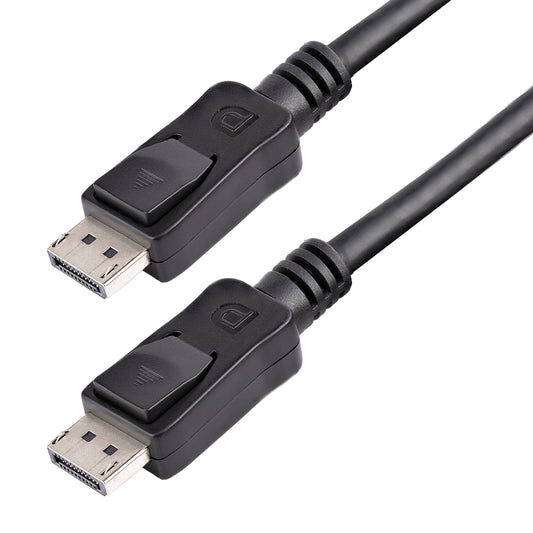 StarTech.com - Cable de 50cm DisplayPort 1.2 - Cable DisplayPort 4K x 2K Ultra HD Certificado por VESA - Cable Corto DP a DP para Monitor - con Conectores DP con Pestillo