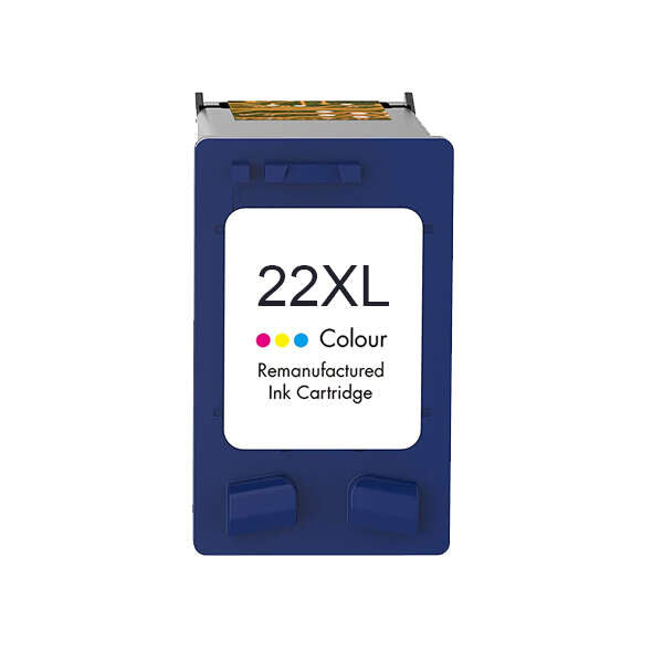 HP 22XL Color Cartucho de Tinta Remanufacturado - Reemplaza C9352AE/C9352CE Tintasmurcia.com