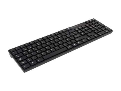 Conceptronic Orazio Pack Inalambrico USB Teclado + Raton 1600dpi - 3 Botones - Uso Ambidiestro - Color Negro 1 pieza(s)