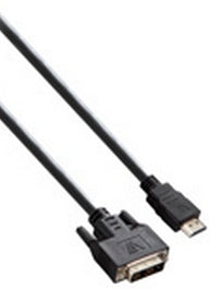 V7 - Cable HDMI DVI (m/m) HDMI/DVI-D Dual Link negro 2 m