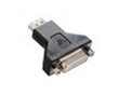 V7 - Adaptador de HDMI a DVI-D NEGRO HDMI / DVI-D Dual Link / M / H - Negro