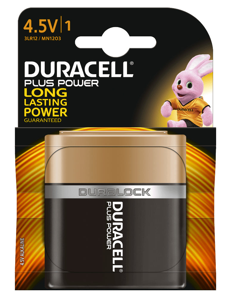 Duracell - 4.5V Plus Power Batería de un solo uso Alcalino