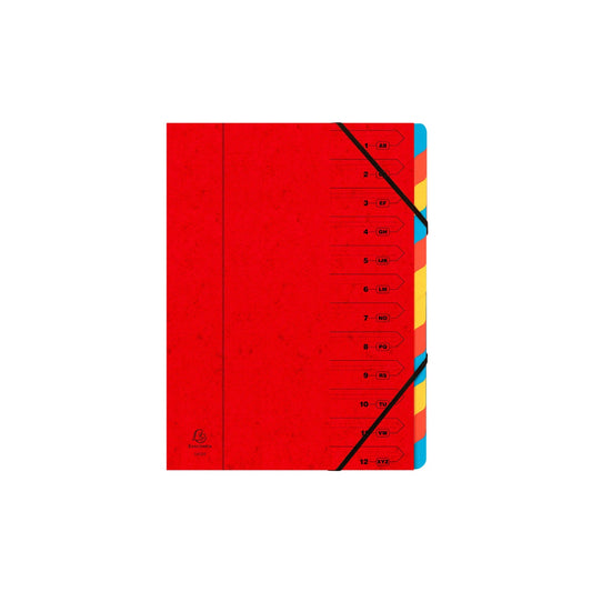 Exacompta - 54125E carpeta Rojo A4