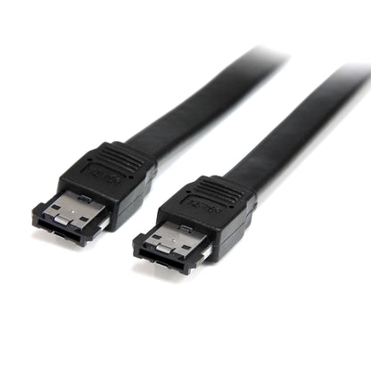 StarTech.com - Cable de 1 8m eSATA Externo Blindado - Macho a Macho