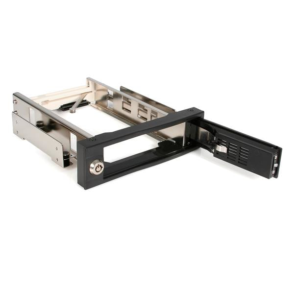 StarTech.com - Rack Móvil Aluminio para Disco Duro HDD SATA de 3 5" Pulgadas sin Bandeja Bahía de 5 25"