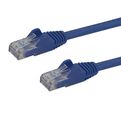 StarTech.com - Cable de Red Ethernet Snagless Sin Enganches Cat 6 Cat6 Gigabit 1m - Azul