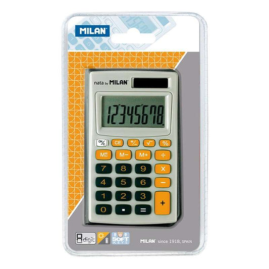 Milan - CALCULADORA 8 DIG FUNDA TECLAS NA MILAN 150208OBL