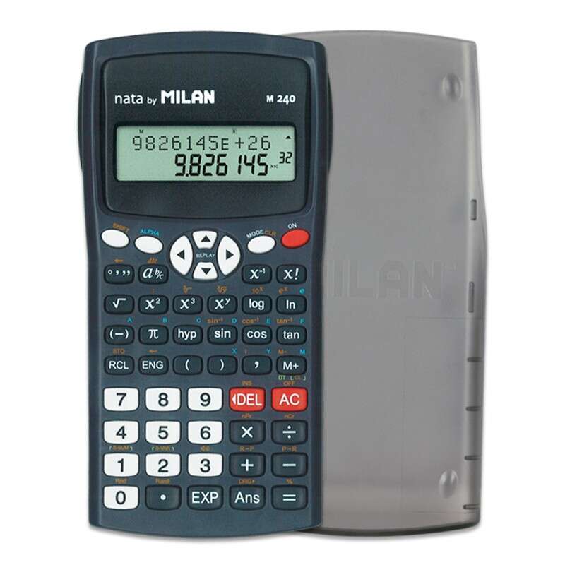 Milan - 159110KBL calculadora Bolsillo Calculadora científica Negro