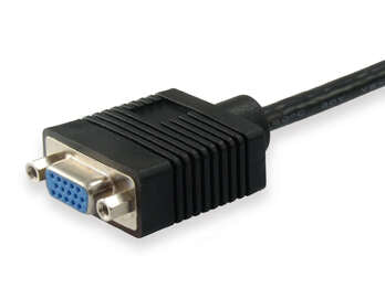 Equip - 118805 cable VGA 15 m VGA (D-Sub) Negro