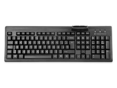 Conceptronic - CKBESMARTID teclado USB QWERTY Español Negro