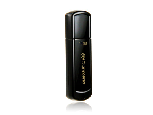 Transcend - JetFlash 350 unidad flash USB 16 GB USB tipo A 2.0 Negro