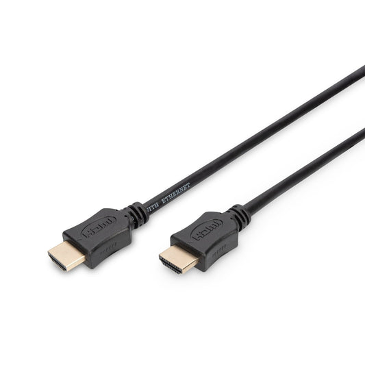 Digitus - HDMI de alta velocidad con cable de conexión Ethernet