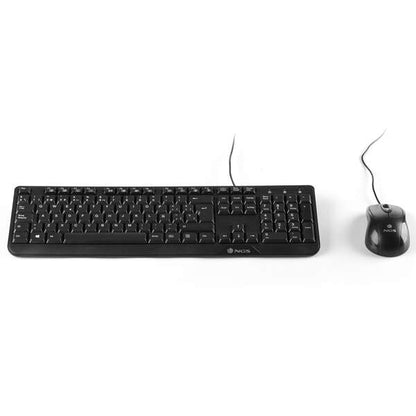 NGS - Cocoa Kit teclado USB QWERTY Negro