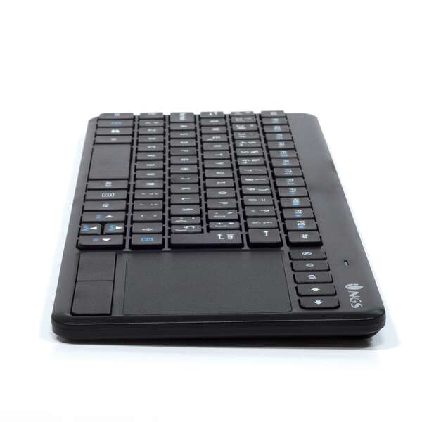 NGS - TV Warrior teclado RF inalámbrico QWERTY Negro