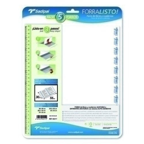 Sadipal - FORRO AJUST.SADIPAL 31x55 - Pack de 5 unidades