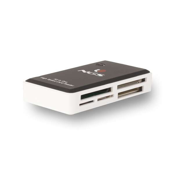 NGS - Multireader Pro lector de tarjeta Negro  Blanco USB 2.0