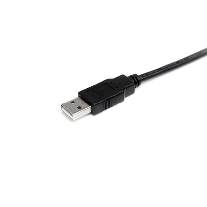 StarTech.com - Cable de 2m USB 2.0 Alta Velocidad Macho a Macho USB A - Negro