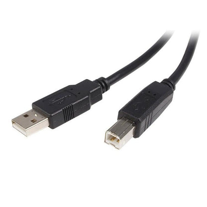 StarTech.com - Cable USB de 5m para Impresora - 1x USB A Macho - 1x USB B Macho - Adaptador Negro