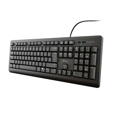 Trust - TK-150 teclado Universal USB QWERTY Español Negro