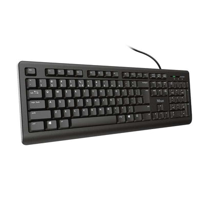 Trust - TK-150 teclado Universal USB QWERTY Español Negro