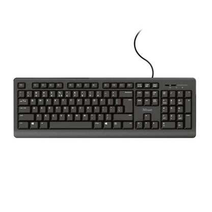 Trust - TK-150 teclado Universal USB QWERTY Español Negro