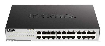 D-Link - GO-SW-24G switch No administrado Gigabit Ethernet (10/100/1000) Negro